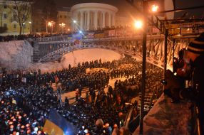 Clashes at EuroMaydan