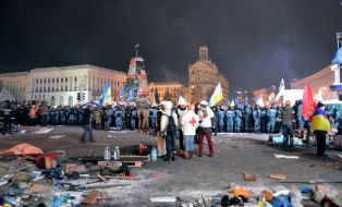 Clashes at EuroMaydan