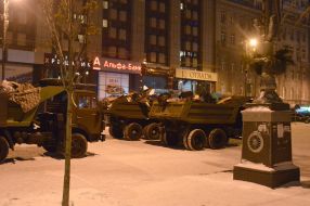 Clashes at EuroMaydan