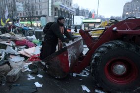 Clashes at EuroMaydan