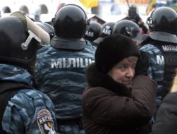 Soldiers of Special Forces "Berkut"