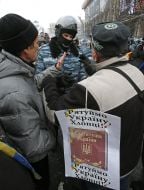 Soldiers of Special Forces "Berkut"