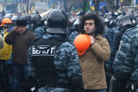 Soldiers of Special Forces "Berkut"