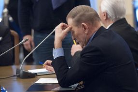 Leonid Kuchma and Leonid Kravchuk