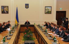 Meeting of Nikolay Azarov with guidance of domestic industrial and agrarian enterprises
