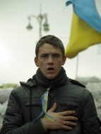 One of guards of  Euromaydan