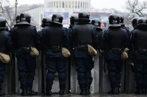 Servicemen of internal troops