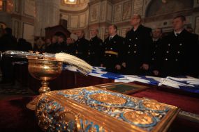 Чин освящения Андреевских флагов