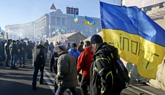 Участники Евромайдана