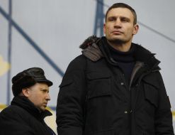 Vitaliy Klichko and Aleksandr Turchinov