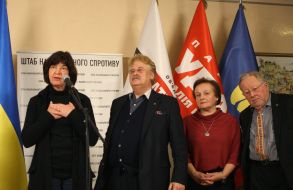 Elmar Brok and Rebecca Harms