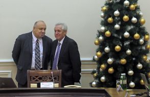 Yuriy Boyko and Ravil Safiulin