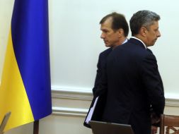 Yuriy Boyko and Ravil Safiulin