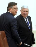 Леонид Кожара и Владимир Яловой