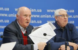 Ivan Saliy and Aleksandr Mosiyuk