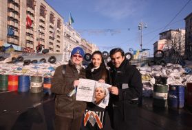 Michael Haller, Yevgeniya Timoshenko and Duarte Marques