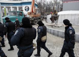 Installation of monument to Lobanovskiy