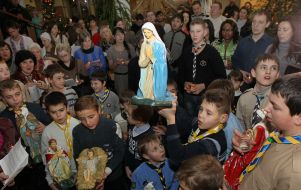 Учасники святкування Римського Різдва