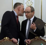 Dmitry Tabachnik and Gennady Kernes
