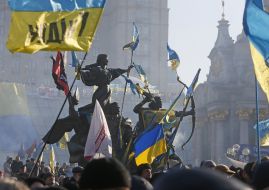 Monument to the founders of Kiev