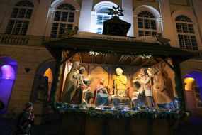 Christmas nativity scene
