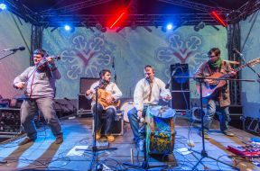 Participants of folk group "Yori Klots"