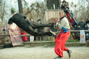 Participants in the celebration of Christmas