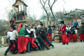Participants in the celebration of Christmas