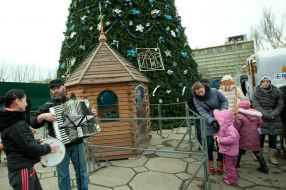 Participants in the celebration of Christmas