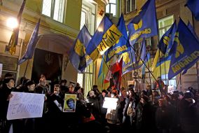 Учасники пікету