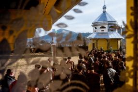 Participants of Christmas celebration