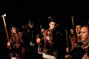 Participants of Christmas celebration 