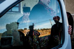 Participants of Christmas celebration