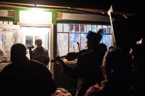 Participants of Christmas celebration