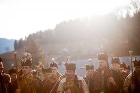 Participants of Christmas celebration