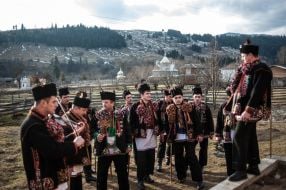 Participants of Christmas celebration