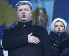Petr Poroshenko and Marina Poroshenko