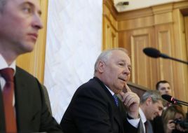 Igor Kaletnik, Vladimir Rybak and Ruslan Koshulinskiy