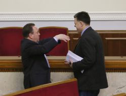 Oleg Tyagnibok and Bogdan Benyuk