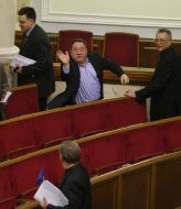 Oleg Tyagnibok and Bogdan Benyuk