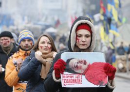 Participants of the mass meeting