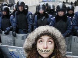 Participant of the mass meeting