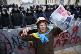 Participant of the mass meeting