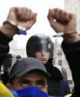 Participant of the mass meeting