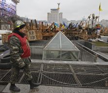 Barricade on Euromaydan