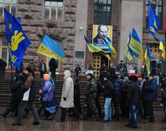 Activists on Euromaydan