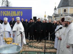 Vitaly Zakharchenko, Viktor Yanukovych and Nikolay Azarov