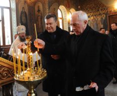 Viktor Yanukovych and Nikolay Azarov