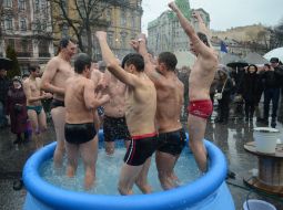 Epiphany in Lviv Euromaydan