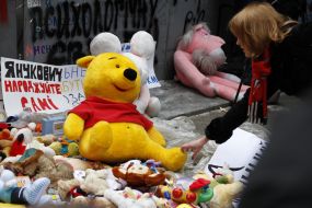 Акція "Українки проти рабського майбутнього"